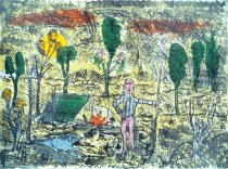 The Campfire-Roy De Forest