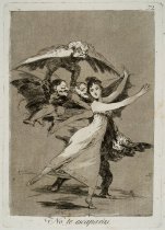 Los Caprichos: No te escaparas #72-Francisco Goya
