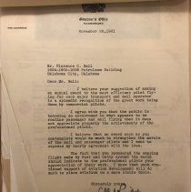 Letter written from Gifford Pinchot (Governor, PA) to F. C. Hall.