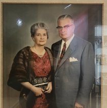 William And Natalie Warren Close Up