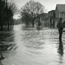 East Hollis Street Flooded, 1936