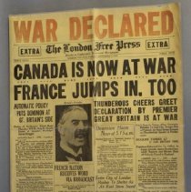 "War Declared" London Free Press