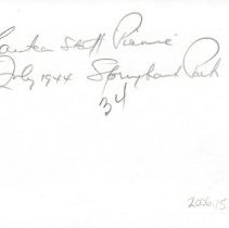 Canteen Staff Picnic, Springbank Park, July 1944