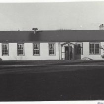 WWII Barracks Postcard