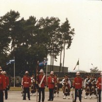 3RCR Trooping Colors and Change Command Parade
