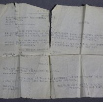 2018.036.013a Memorandum about visit to battle areas including Ypres.