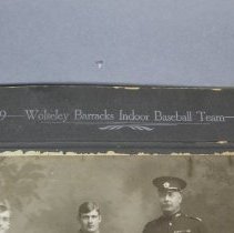1909 Wolseley Barracks Indoor Baseball Team 1910