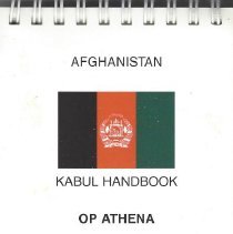 Afghanistan Kabul Handbook OP Athena