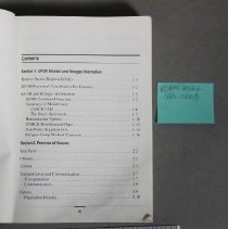 KFOR Handbook, Table of Contents, iii