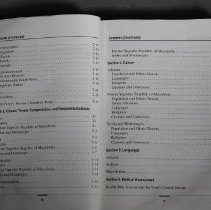KFOR Handbook, Table of Contents, iv-v