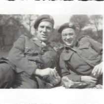 Photograph of two soldiers