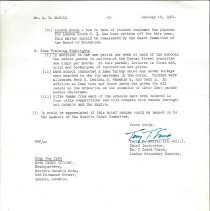 Letters addressed to A.G. McColl, Superintendent of Secondary Schools, Lond