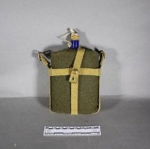 Water Bottle and Carrier, front