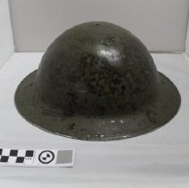 Steel Helmet, exterior front view