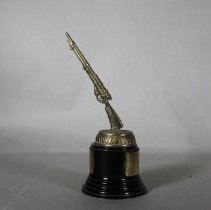 Trophy presented to J. A. Plant,  reverse