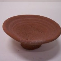 Footed Terracotta Bowl