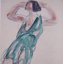 Isadora Duncan in Green