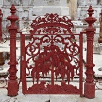 Cemetery Gate, Cementerio La Reina, Cienfuegos, Cuba, 2009