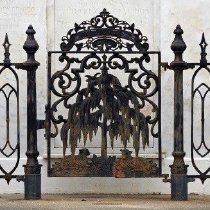 Cemetery Gate, St. Louis Cemetery No.3, New Orleans
