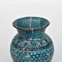 Blue Faience Jar