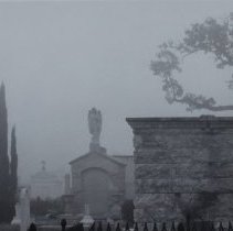 Carrollton Cemetery, Morning Fog