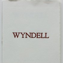 Wyndell, Edition 12/20
