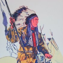 War Bonnet Indian from the Cowboys and Indians series