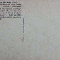 Sieur George's House, Old New Orleans