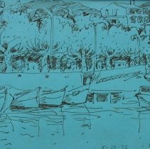 Fishing Boats, Seashore, Cannes, France