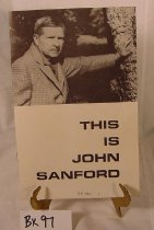 This is John Sanford