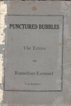 Punctured Bubbles - The Errors of Russellism Exposed