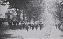 Parade up Main Street