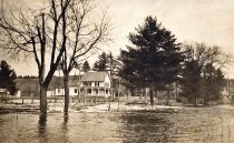 High water across lower Main Street
