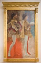 Two Pages Carrying Cushions