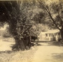E. Alice Austen, Houses & Trees, Storm King Station, 1888