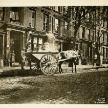 E. Alice Austen, Ragman and Cart, copyright 1896.