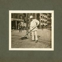 E. Alice Austen, Street Sweeper, 1896