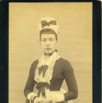 [Alice Austen in Breton costume], ca. 1890
