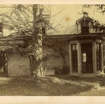 E. Alice Austen, Back of the House, 1885