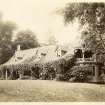 E. Alice Austen, Austen House porch and balcony, ca. 1900