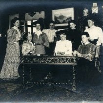 E. Alice Austen, [Lunch Club Playing Cards], 1904.