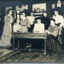 E. Alice Austen, [Lunch Club Playing Cards], 1904.