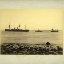 E. Alice Austen, [Steamship Aurania], 1888