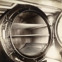 E. Alice Austen, Door Open Hatch off: Hoffman Island, 1897