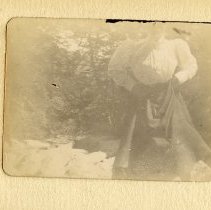 E. Alice Austen, [Gertrude Tate dancing], ca. 1899