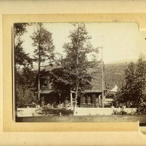 E. Alice Austen, [Small Building in Catskills], 1899