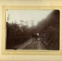 E. Alice Austen, [Gertrude Tate in a Carriage], 1899