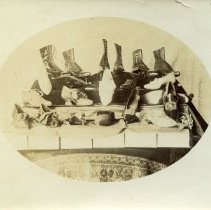 E. Alice Austen, Shoes, a montage, ca. 1890.