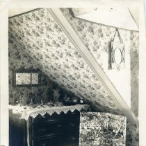 E. Alice Austen, Southeast corner of upstairs bedroom, ca. 1910.