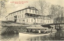 Launch Leaving Hotel Monte Ne, Monte Ne, Ark.